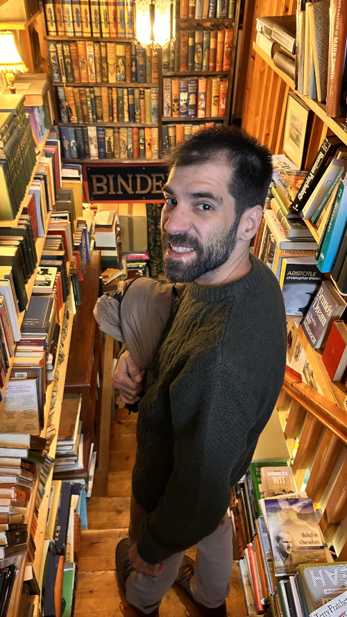 Pedro, co-founder of The Black Cat Shop
